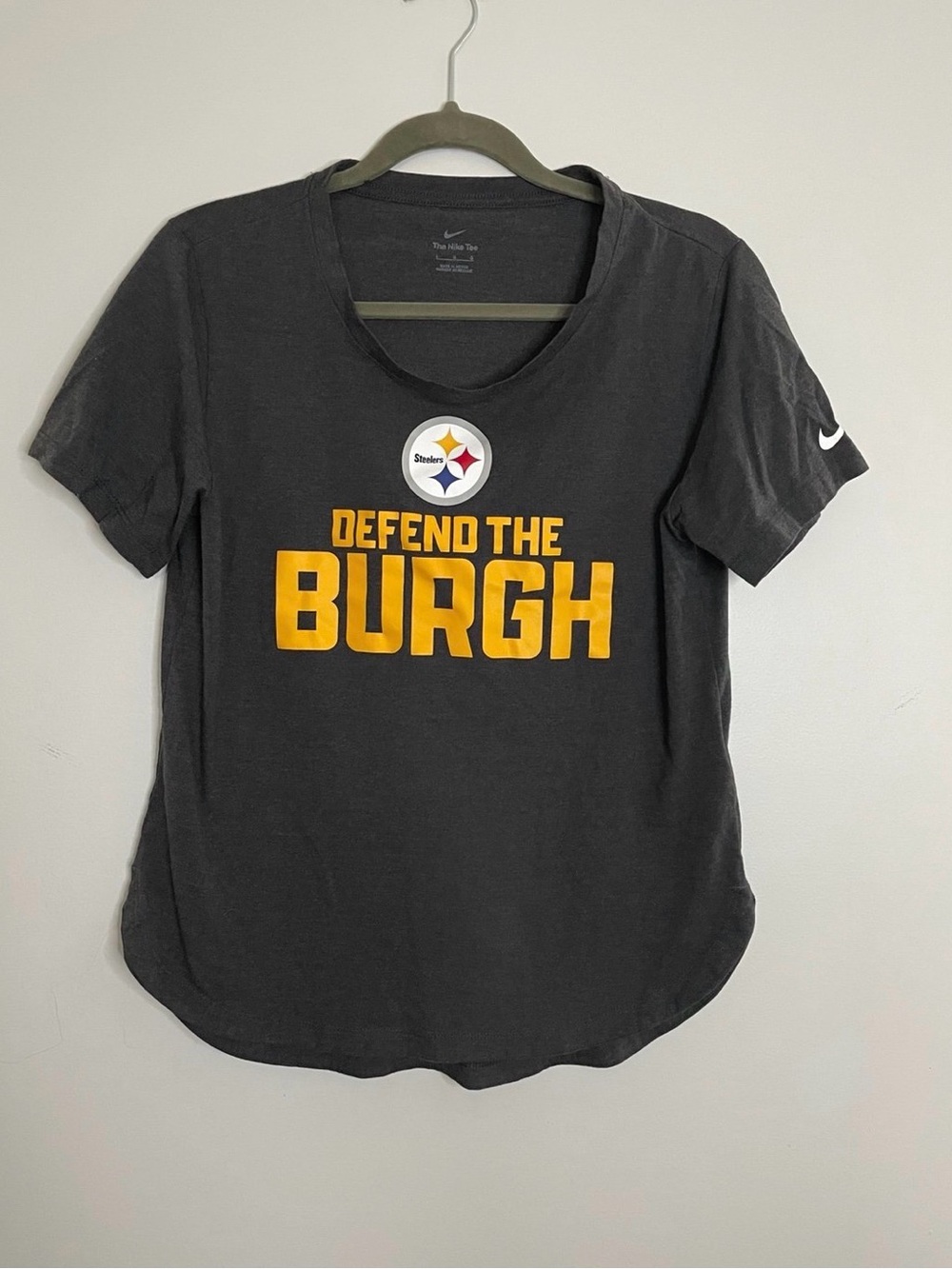 Nike Pittsburgh Steelers "Defend The Burgh" Black Tee